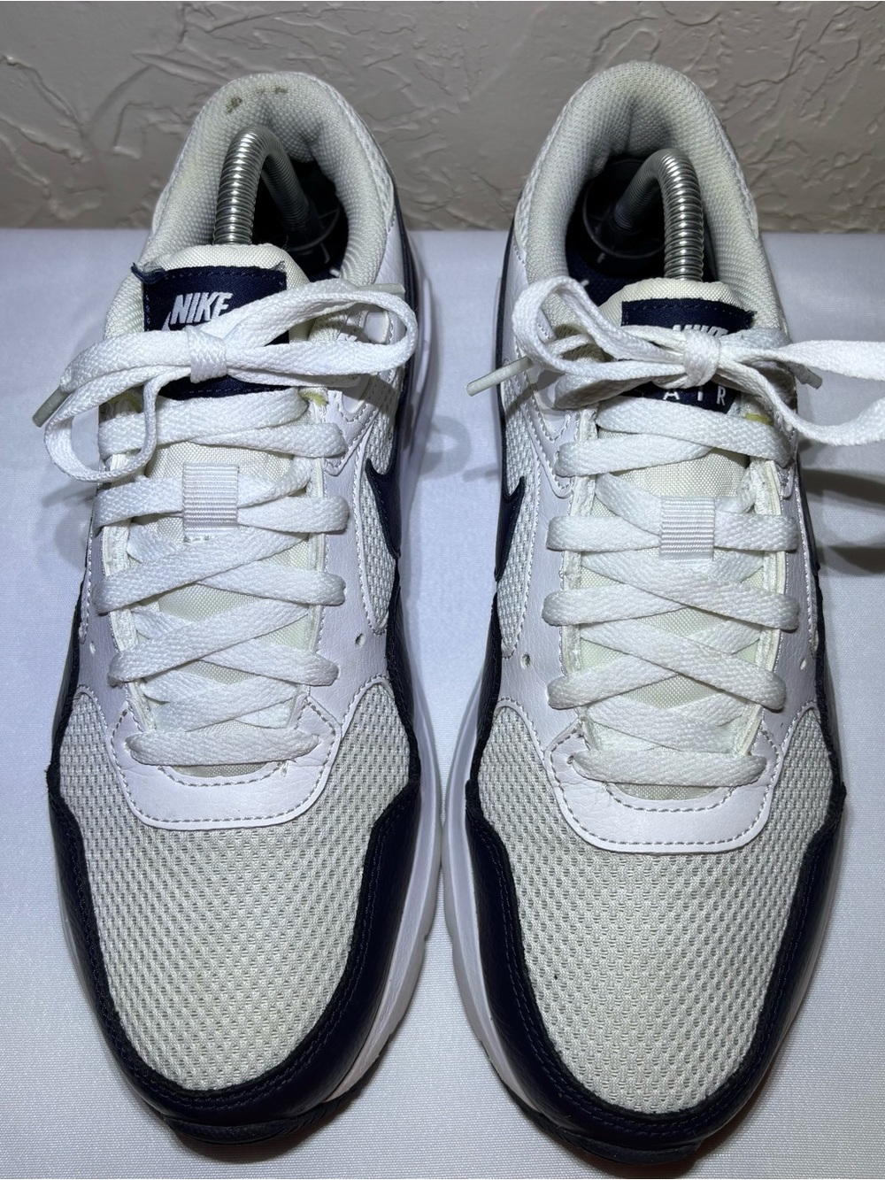 Nike Air Max SC  White Blue Running Sneaker Casual size 8 Men’s - Picture 6 of 9
